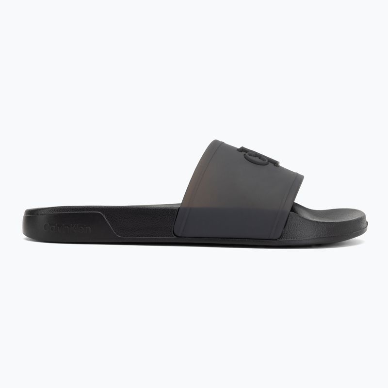 Șlapi pentru femei Calvin Klein HW0HW02959 Ess triple black 2