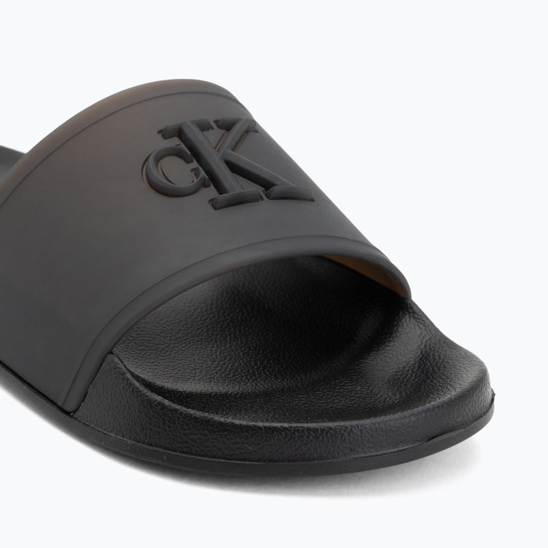 Șlapi pentru femei Calvin Klein HW0HW02959 Ess triple black 7