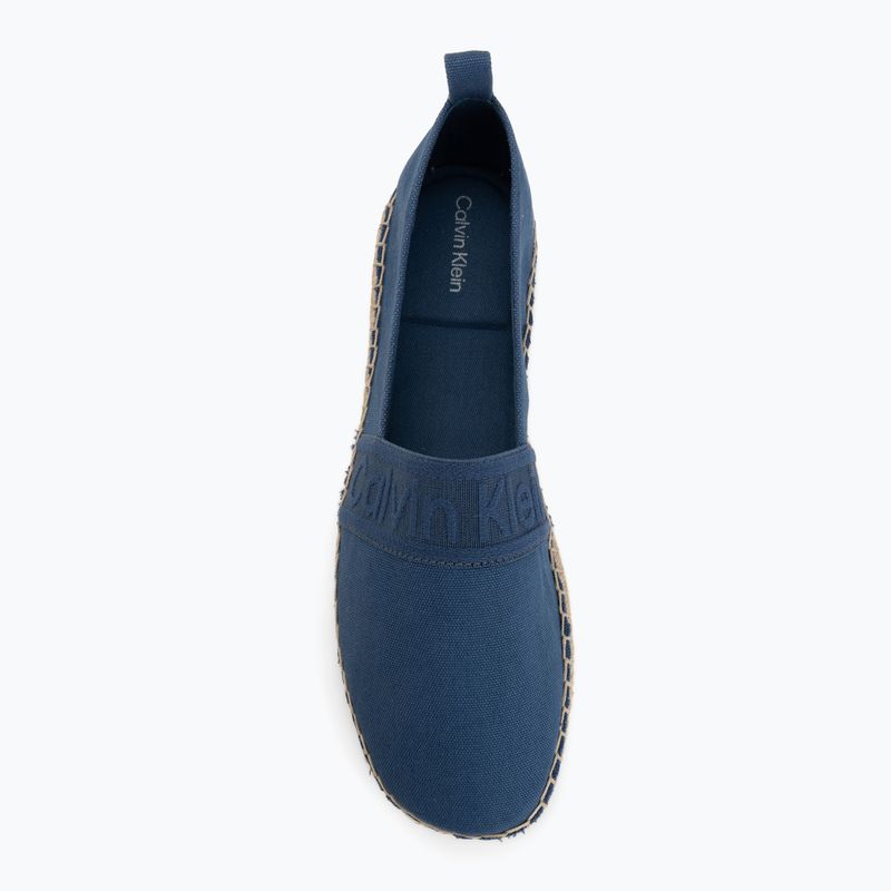 Espadrile pentru femei Calvin Klein HW0HW02934 Oblique Webbing Key Largo 5