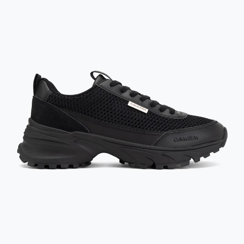 Încălțăminte pentru femei Calvin Klein HW0HW03000 Hike Runner Lup Lin Mesh triple black 2
