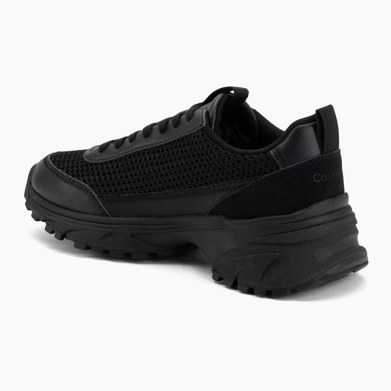 Încălțăminte pentru femei Calvin Klein HW0HW03000 Hike Runner Lup Lin Mesh triple black 3