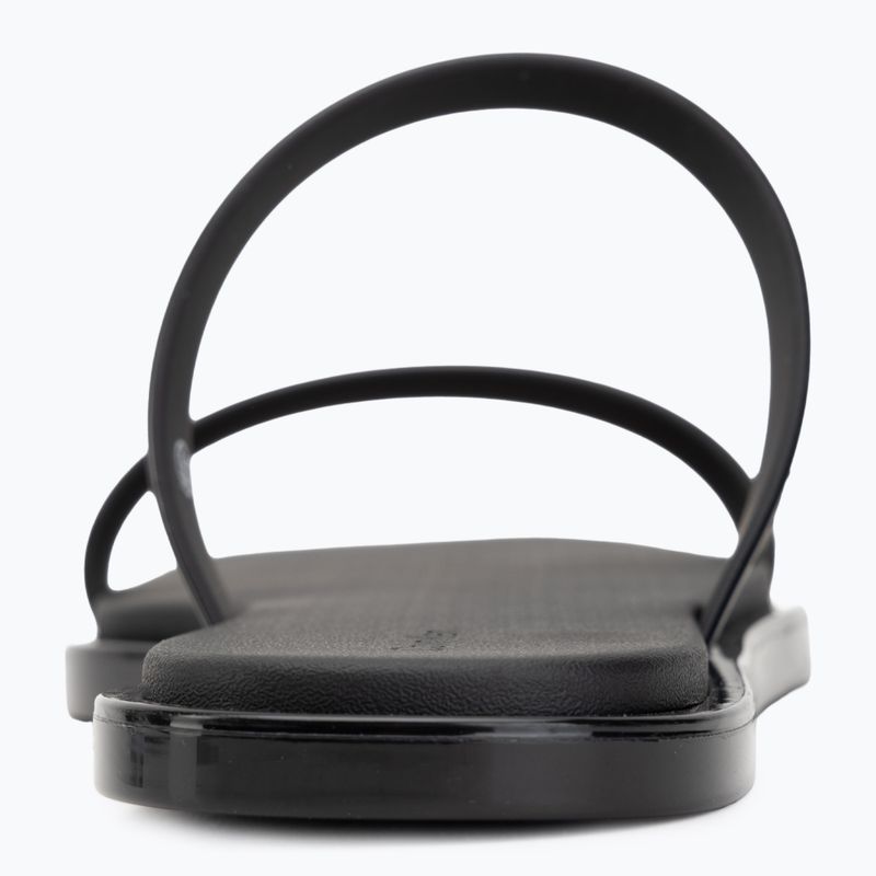 Șlapi pentru femei Calvin Klein HW0HW02963 Jelly Doub Bar Shiny triple black 6