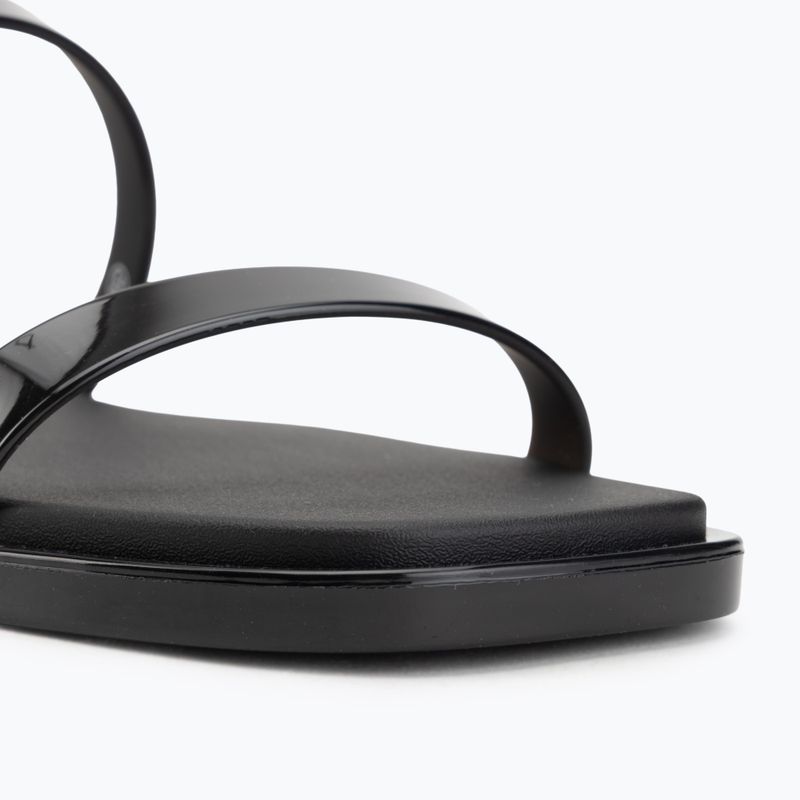 Șlapi pentru femei Calvin Klein HW0HW02963 Jelly Doub Bar Shiny triple black 7