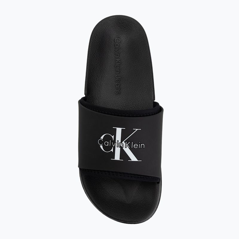 Șlapi pentru femei Calvin Klein Ess Rubber Neoprene black/bright white 5