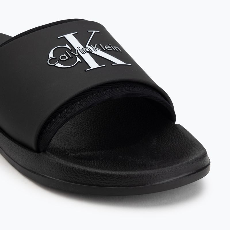 Șlapi pentru femei Calvin Klein Ess Rubber Neoprene black/bright white 7