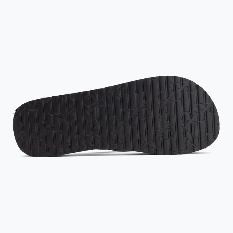 Șlapi pentru femei Calvin Klein HW0HW03120 Flatform triple black 4