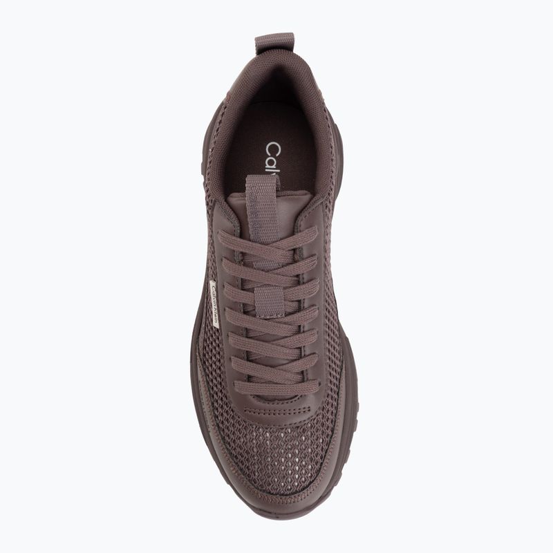 Încălțăminte pentru femei Calvin Klein HW0HW03000 Hike Runner Lup Lin Mesh peppercorn 5
