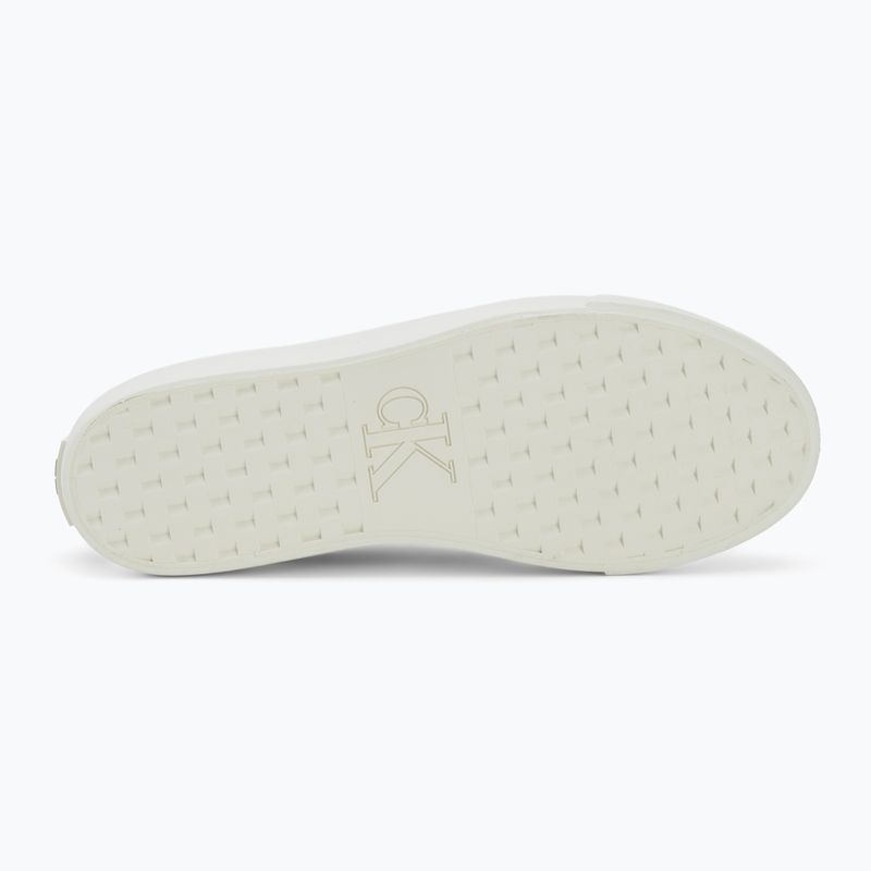 Încălțăminte pentru femei Calvin Klein HW0HW02970 Vulc Flatf Laceup Ripst deep lichen green/pink yarrow 4