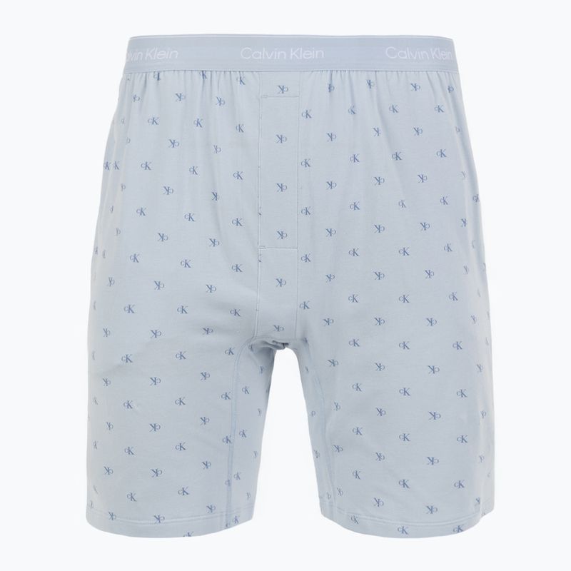 Pijamă bărbătească Calvin Klein LV00NM2900 breezy blue top w/diamond logo 6