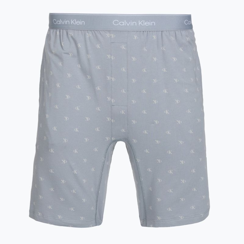 Pijamă bărbătească Calvin Klein LV00NM2900 misty grey top /diamond logo misty 6