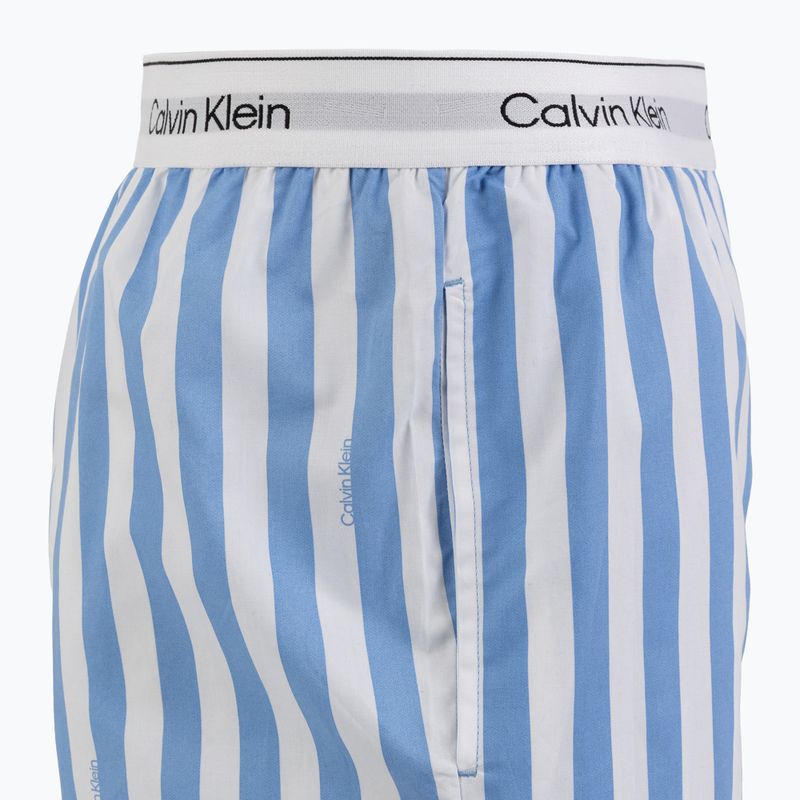 Pijamă bărbătească Calvin Klein LV00NM2903 classic white top/vertical boardway 8