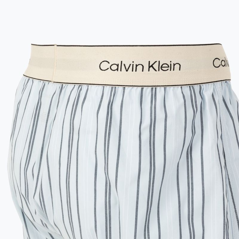 Boxeri Calvin Klein LV00NM2945 Boxer Trad majorca stripe breezy blue 3