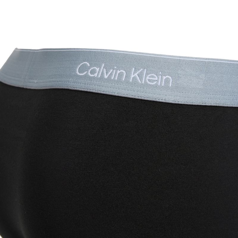 Boxeri pentru bărbați Calvin Klein LV00NB4390 Low Rise Trunk 5 perechi black wb/blue descent wb/green bi/khaki 8