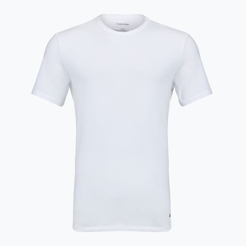 Tricou pentru bărbați Calvin Klein LV00NB4185 Crew Neck 3 pcs. black with blue descent emb/blue descent 2