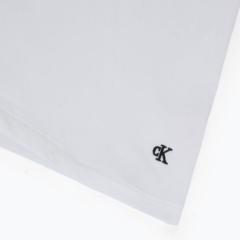 Tricou pentru bărbați Calvin Klein LV00NB4185 Crew Neck 3 pcs. black with blue descent emb/blue descent 4