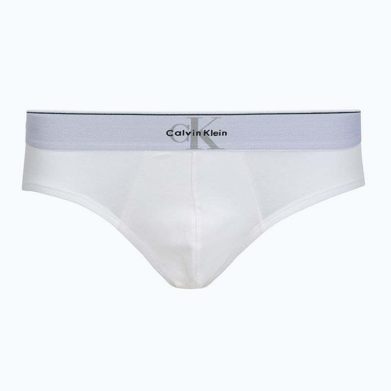 Slipuri pentru bărbați Calvin Klein LV00NB4471 Hip Brief 3 perechi black/misty grey/white 2