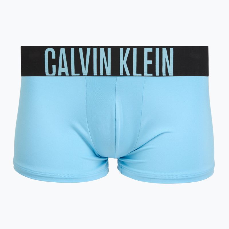 Boxeri pentru bărbați Calvin Klein 000NB3775A Trunk 3 pairs ombre bluee/chilly bluee/punch pink 2