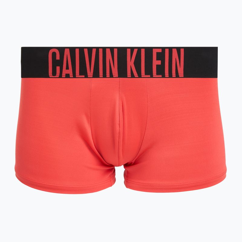 Boxeri pentru bărbați Calvin Klein 000NB3775A Trunk 3 pairs ombre bluee/chilly bluee/punch pink 3