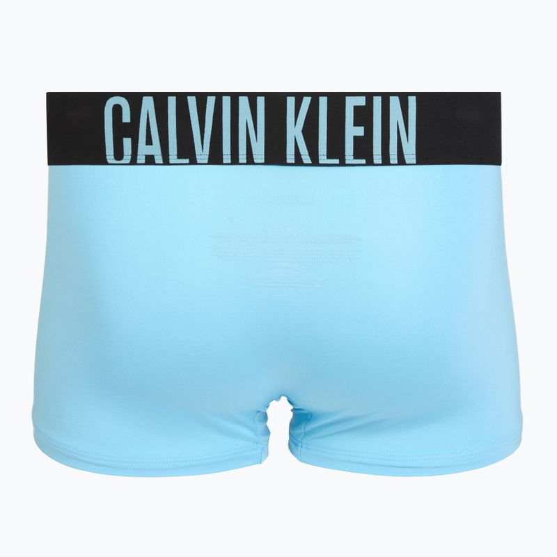 Boxeri pentru bărbați Calvin Klein 000NB3775A Trunk 3 pairs ombre bluee/chilly bluee/punch pink 5