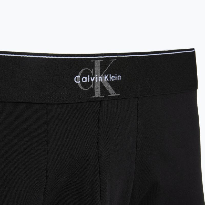 Boxeri pentru bărbați Calvin Klein LV00NB4472 Trunk 3 perechi black 4