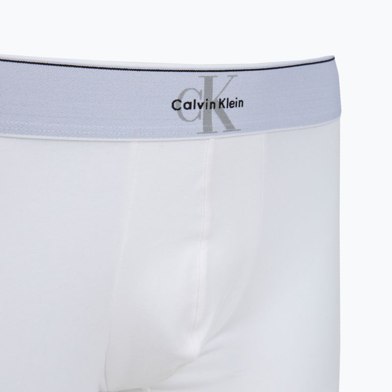 Boxeri pentru bărbați Calvin Klein LV00NB4472 Trunk 3 perechi black/misty grey/white 4
