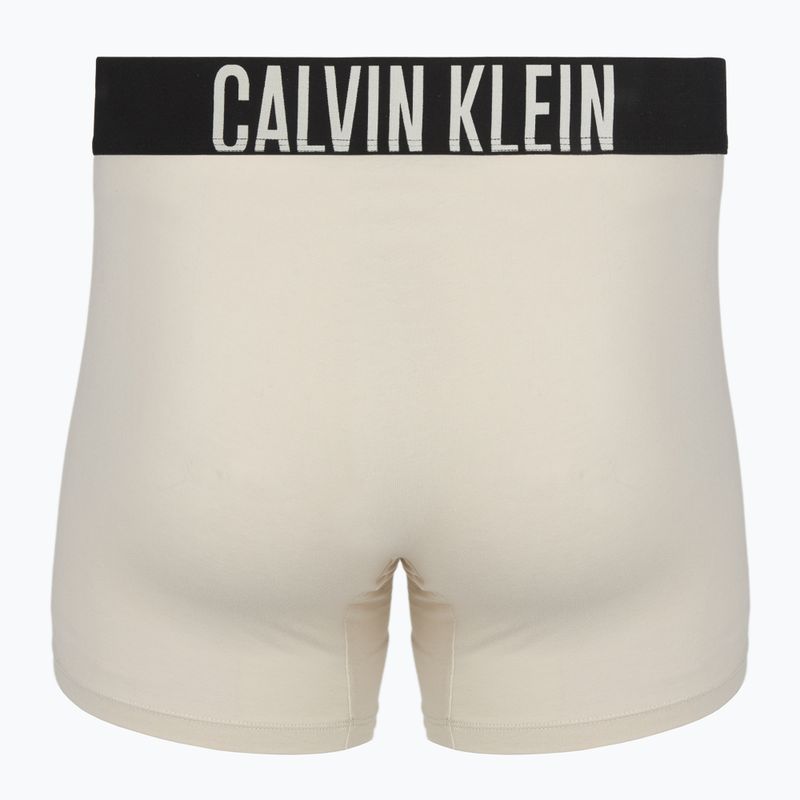 Boxeri Calvin Klein 000NB3609A Boxer Brief 3 perechi oatmeal/aged redwood/bright turquoise 5