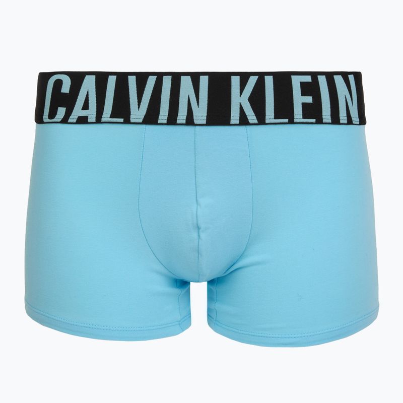 Boxeri bărbătești Calvin Klein 000NB3608A Trunk 3 perechi harbor mist/black/chilly blue 2