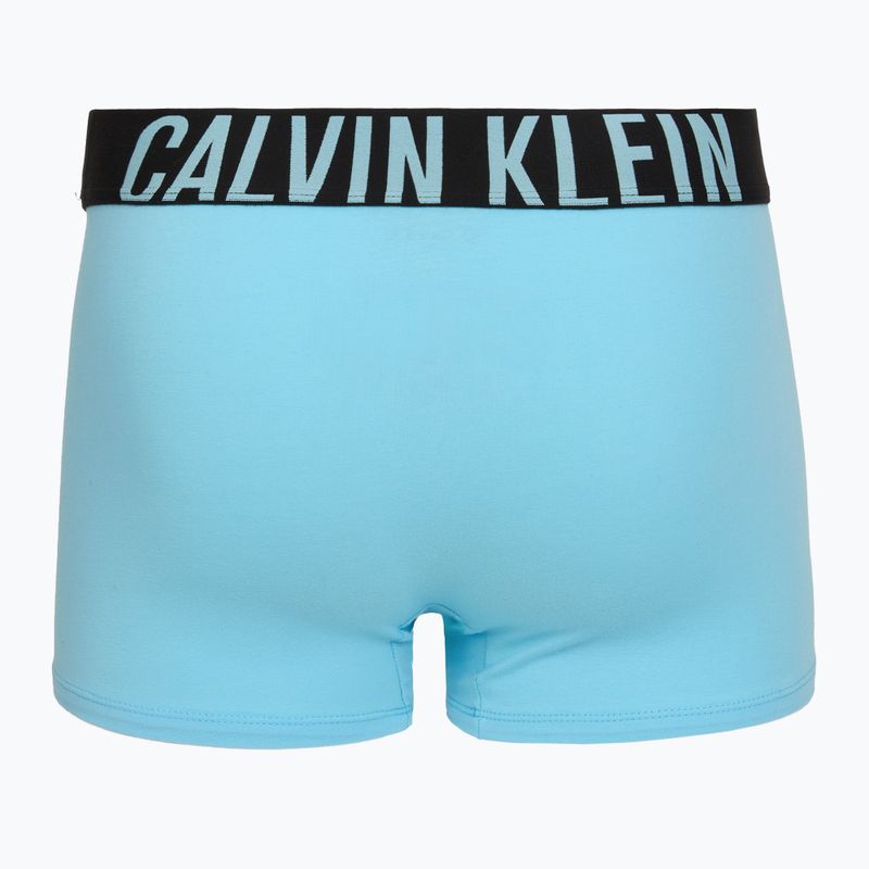 Boxeri bărbătești Calvin Klein 000NB3608A Trunk 3 perechi harbor mist/black/chilly blue 3
