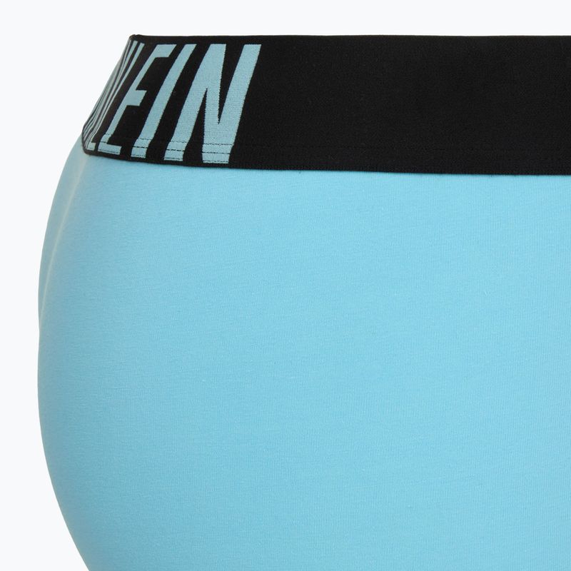 Boxeri bărbătești Calvin Klein 000NB3608A Trunk 3 perechi harbor mist/black/chilly blue 4