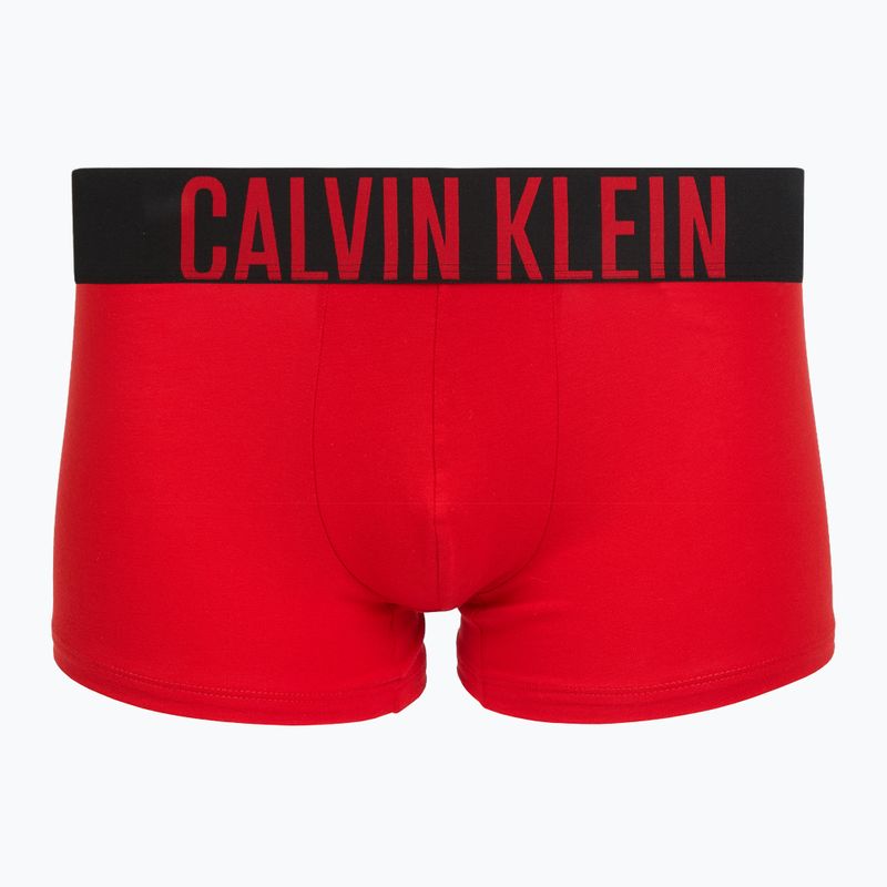 Boxeri Calvin Klein 000NB3609A Boxer Brief 3 perechi oatmeal/aged redwood/bright turquoise 4