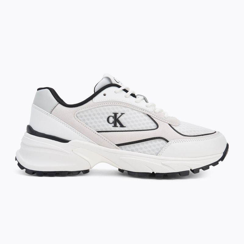 Încălțăminte pentru bărbați Calvin Klein YM0YM01379 Hike Runner Mesh MIX bright white/black 2