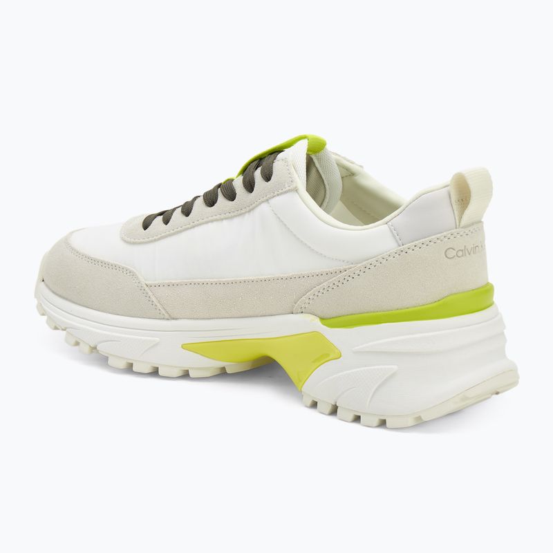 Încălțăminte pentru femei Calvin Klein YW0YW02075 Hike Runner MG Nylon Mix bright white/primrose/beluga 3