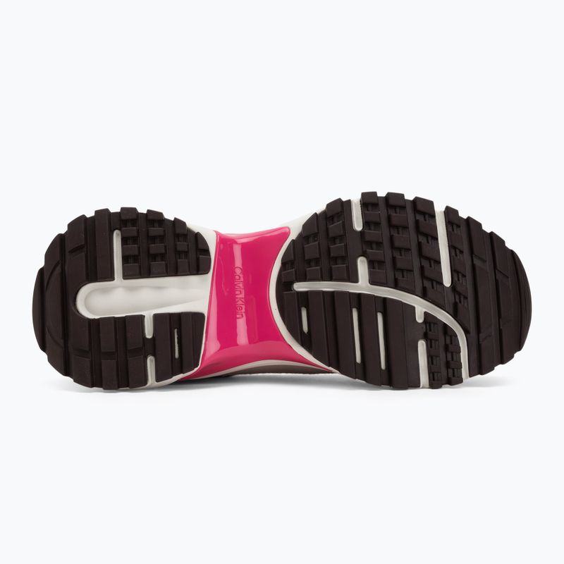Încălțăminte pentru femei Calvin Klein YW0YW02075 Hike Runner MG Nylon Mix chateau/silver mink/pink 4