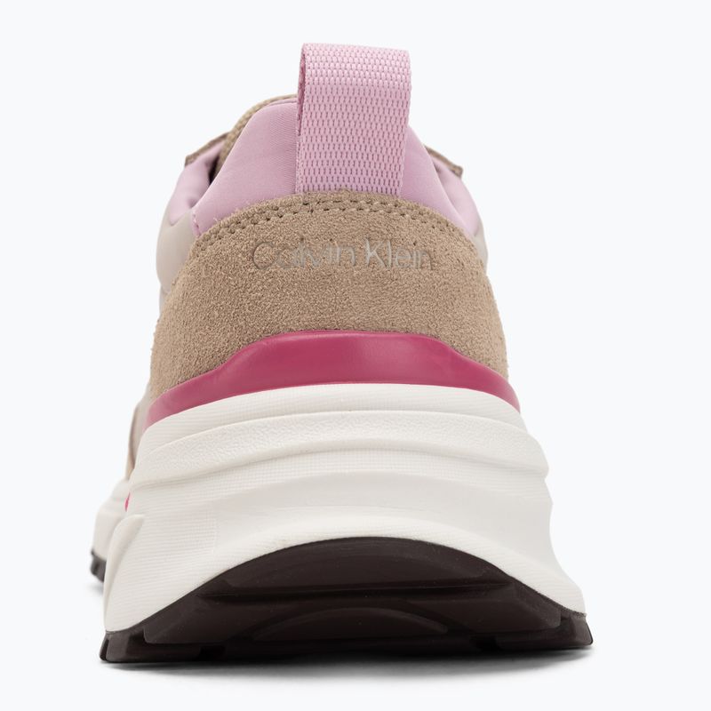 Încălțăminte pentru femei Calvin Klein YW0YW02075 Hike Runner MG Nylon Mix chateau/silver mink/pink 6