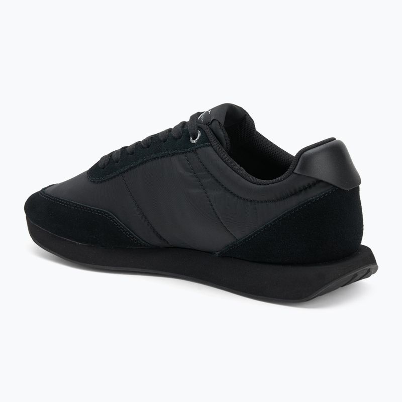 Încălțăminte pentru bărbați Calvin Klein YM0YM01361 Retro Runner Essential MIX MAT triple black 3