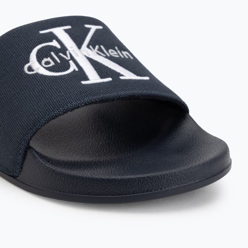 Șlapi pentru bărbați Calvin Klein YM0YM01393 Ess ck navy 7