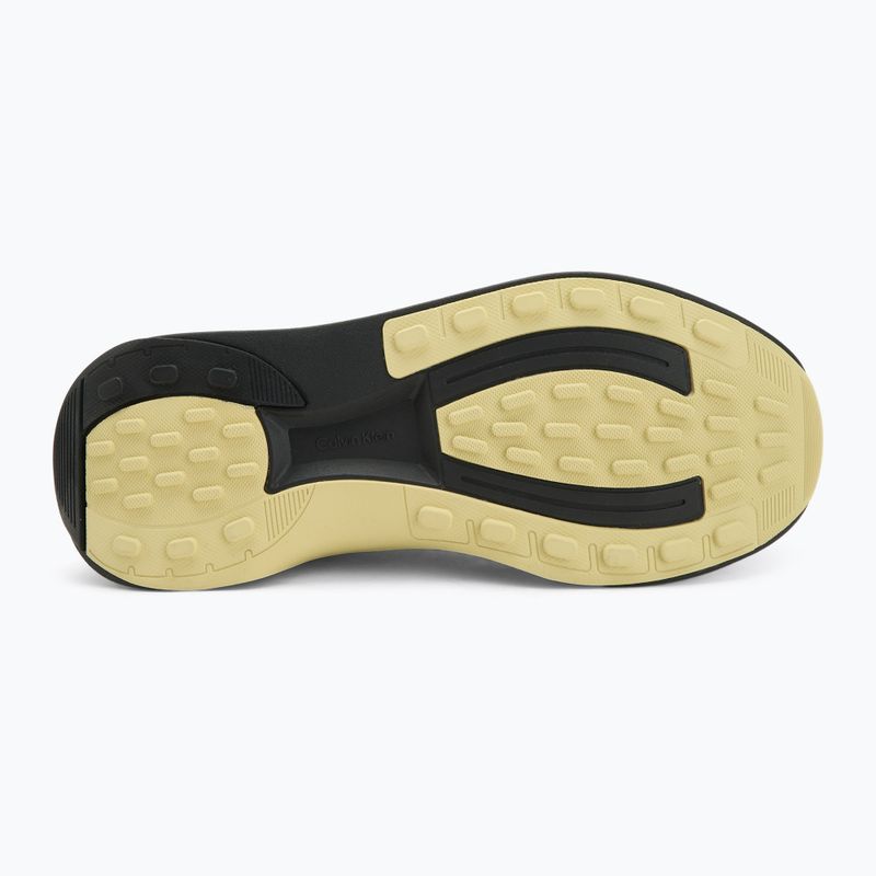 Încălțăminte pentru bărbați Calvin Klein YM0YM01456 Chunky Runner Lace Up Mix Aop black/medieval forest/coal/lime 4