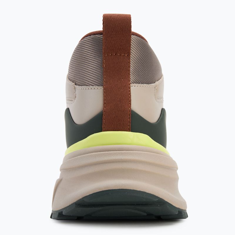 Încălțăminte pentru bărbați Calvin Klein YM0YM01418 Hike Runner Mid Laceup Tech Mix desert taupe/smog/sorrel/thyme 6