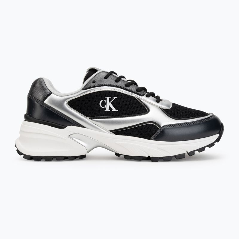Încălțăminte pentru bărbați Calvin Klein YM0YM01402 Hike Runner Laceup Mesh Mix black/silver 2