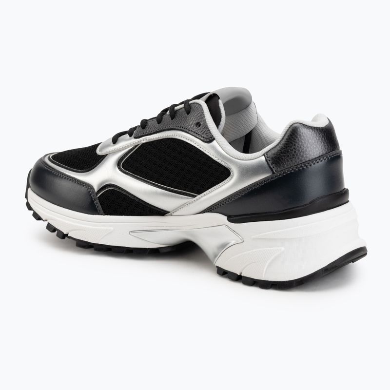Încălțăminte pentru bărbați Calvin Klein YM0YM01402 Hike Runner Laceup Mesh Mix black/silver 3