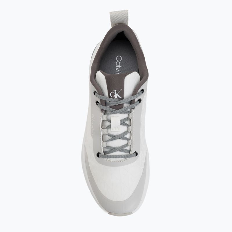 Încălțăminte pentru bărbați Calvin Klein Chunky Runner Laceup Mix Aop white/granite road/granite gray 5