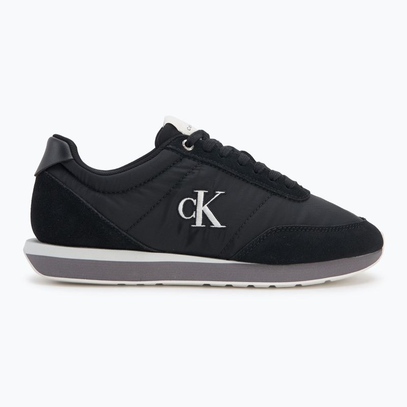 Încălțăminte pentru bărbați Calvin Klein YM0YM01361 Retro Runner Ess Mix Mat  black/stormfront/vaporous white 2