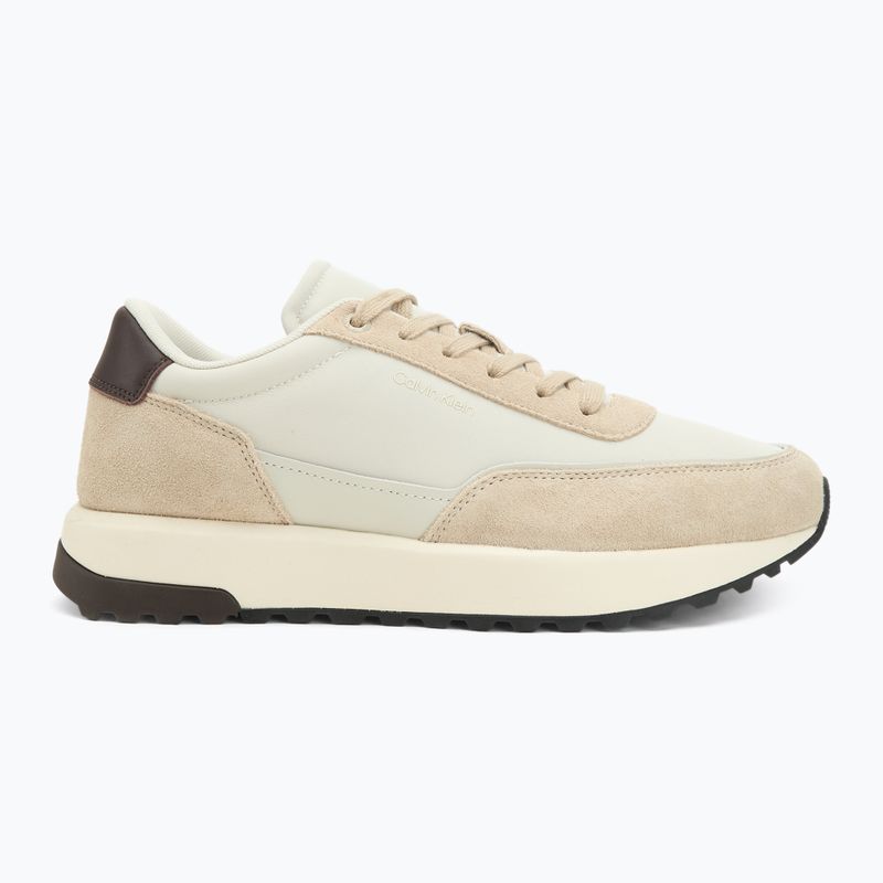 Încălțăminte pentru bărbați Calvin Klein HM0HM01714 Low Top Lace Up silvermoss/vaporous white/bordeaux 2