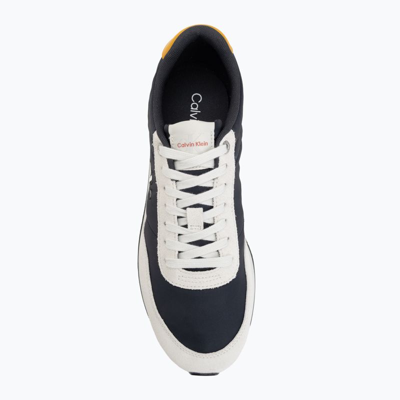 Încălțăminte pentru bărbați Calvin Klein YM0YM01361 Retro Runner Ess Mix Mat vaporous white/casual bluee/cooling 5
