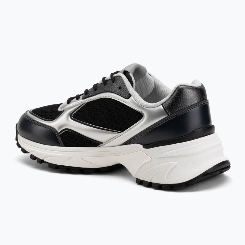 Încălțăminte pentru femei Calvin Klein YW0YW02063 Hike Runner Lace Up Mesh Mix black/silver 3