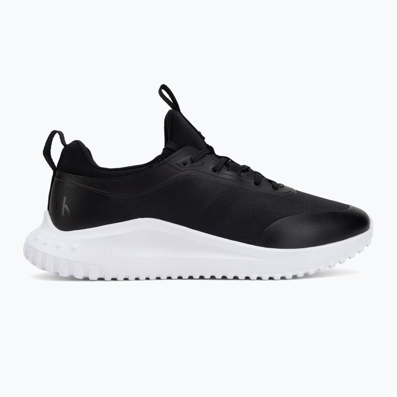 Încălțăminte pentru bărbați Calvin Klein YM0YM01443 Eva Runner Laceup Sock Mat Mix ck black 2