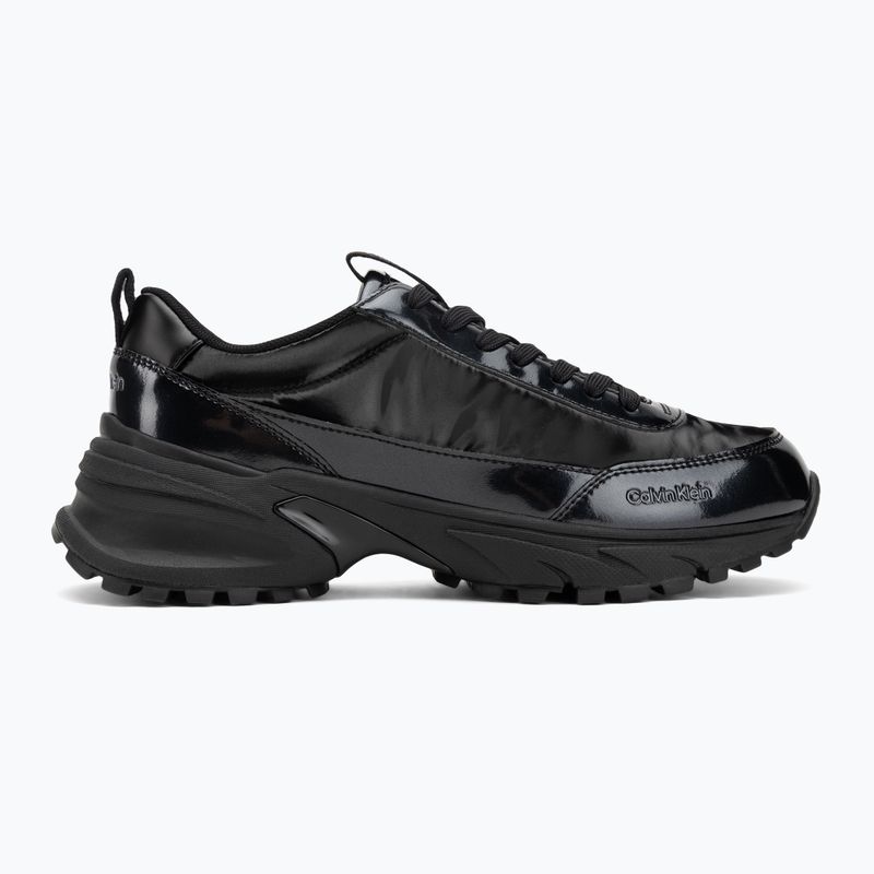 Încălțăminte pentru femei Calvin Klein YW0YW02043 Hike Runner Lace Up Pearl Nylon triple black 2