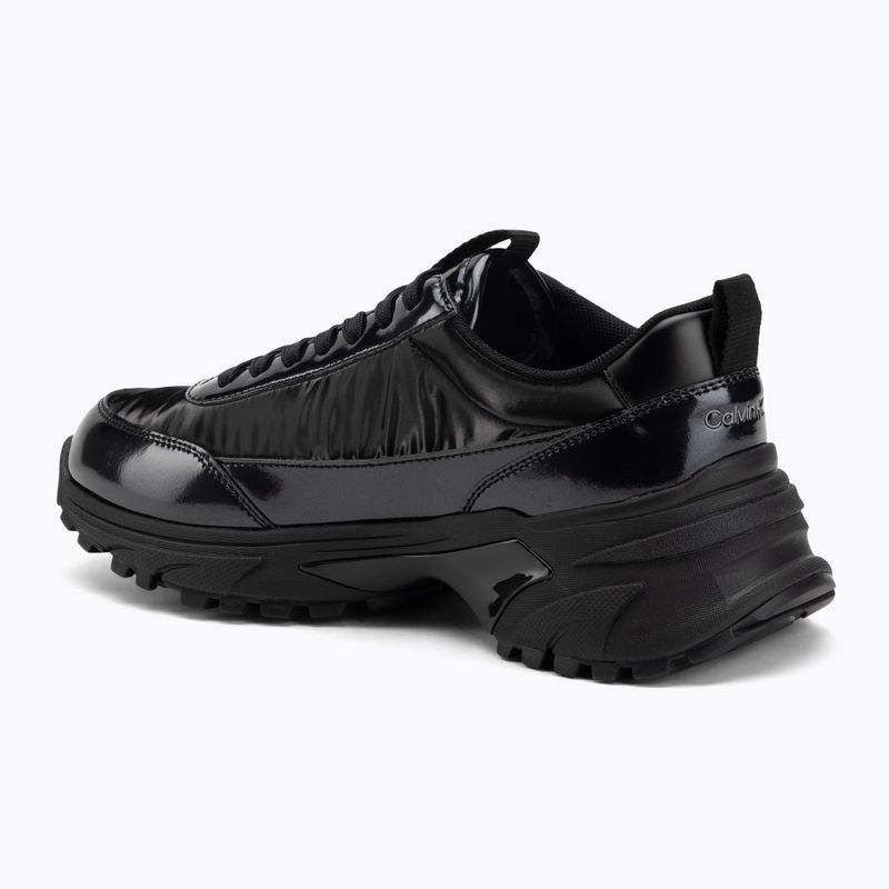 Încălțăminte pentru femei Calvin Klein YW0YW02043 Hike Runner Lace Up Pearl Nylon triple black 3
