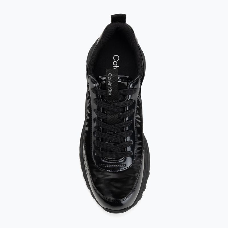 Încălțăminte pentru femei Calvin Klein YW0YW02043 Hike Runner Lace Up Pearl Nylon triple black 5
