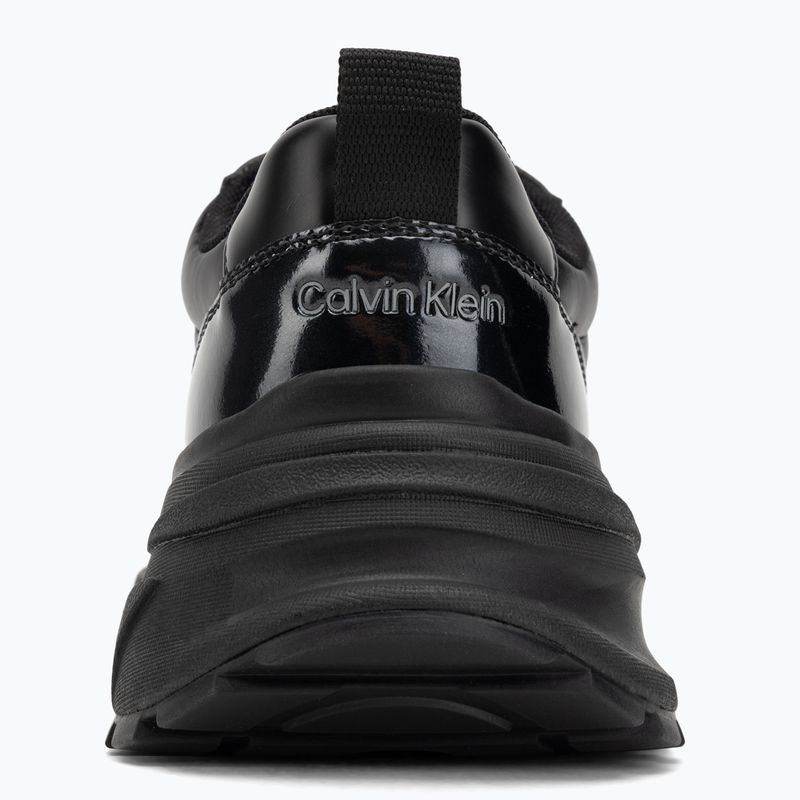 Încălțăminte pentru femei Calvin Klein YW0YW02043 Hike Runner Lace Up Pearl Nylon triple black 6